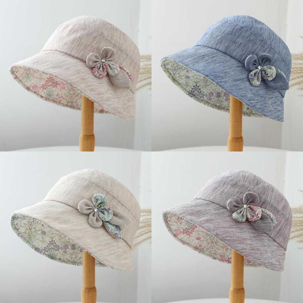 Summer Sun Protection Fisherman Hat With Wide Brim For Women