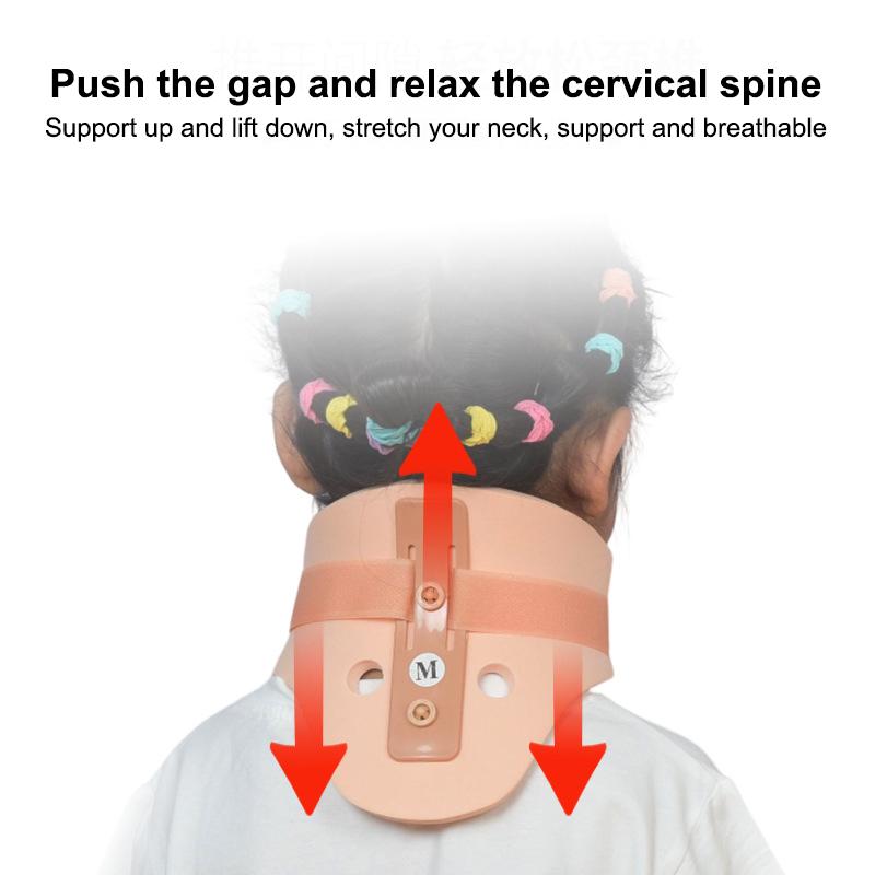 Neck And Head Braces Lightweight Soft Pain Relief Neck Brace Adjustable Neck Brace For Women & Men For Neck Pain And Support