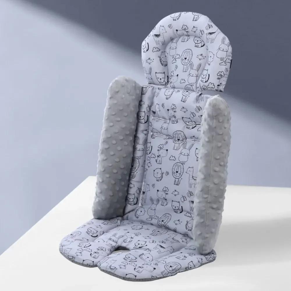 Baby Stroller Seat Cushion Cartoon Pattern - Universal Pushchair Car Mat Essential Stroller Accessories Baby Car Seat Liner