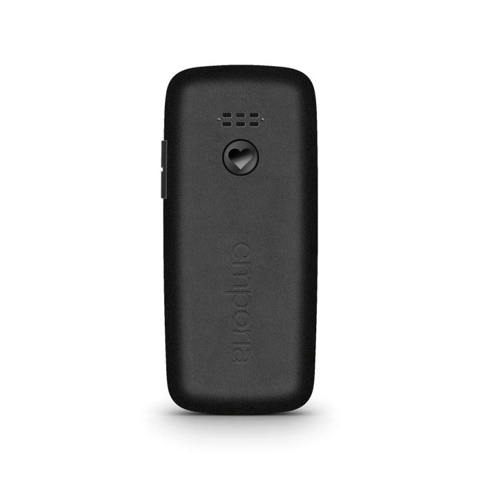 Telefon pro seniory - EMPORIA - Emporia Happy E30.V3.BK.01 - FM rádio - Bluetooth - Nouzové tlačítko