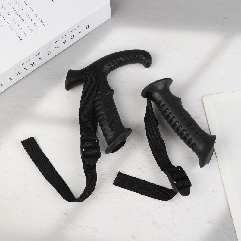 1PCS Walking Cane Hand Grip Portable Hiking Pole Handle For Rock Climbing Camping Hiking Pole Handle