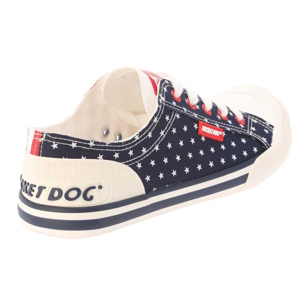 ROCKET DOG Womens/Ladies Jazzin Spangle Banner Trainers