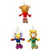 Mascot Plush Keychain FIFA Memorabilia Plush Soft Stuffed Animal Cute Soccer-Themed