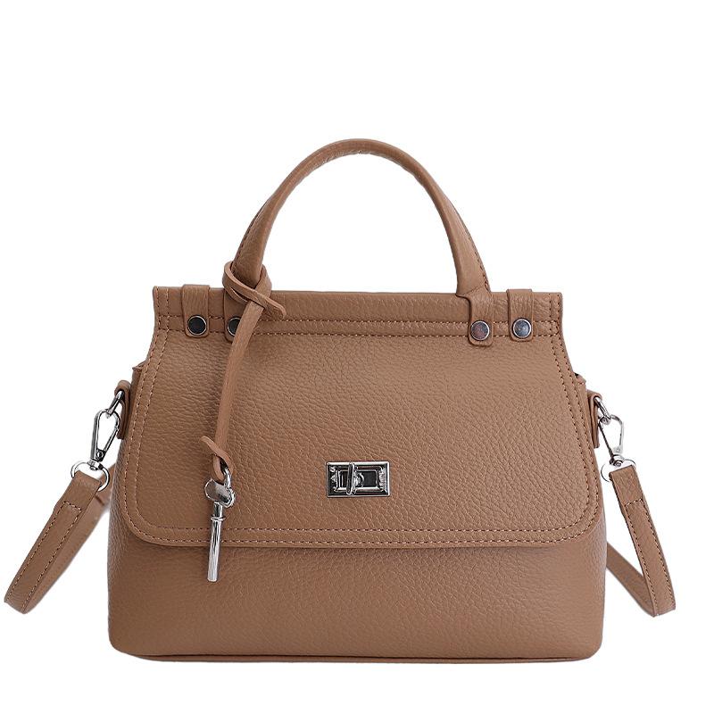

Fashi Top-handle Bags For Women New Designer Handbags Luxury Flap Shape Shoulder Crossbody Bag PU leather totes bolsos хакі