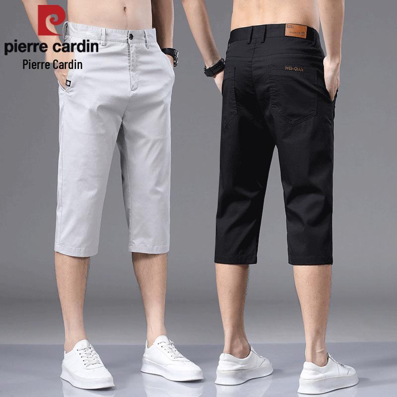 Pierre Cardin Men s Straight-Fit Cotton Casual Shorts 32 светло-серый