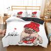 3D Print Pug Bedroom Set Bedclothes Bed Set 2/3pcs Duvet Cover Pillowcases Full Kids Twini Size Dekbedovertrek Katoen Quilt Set
