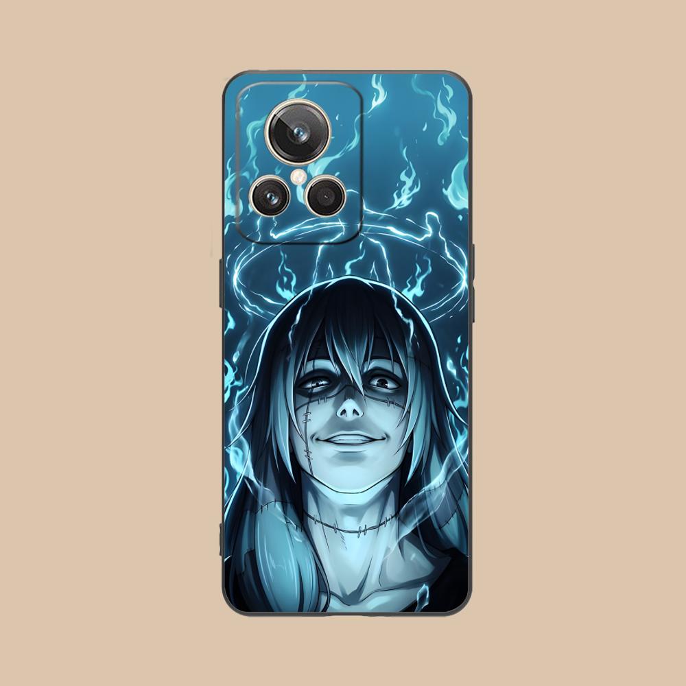 JJK Mahito Phone Case for Realme 15 14 13 12 11 10 9 Pro Plus T i Lite 5G Soft TPU Shockproof Cover
