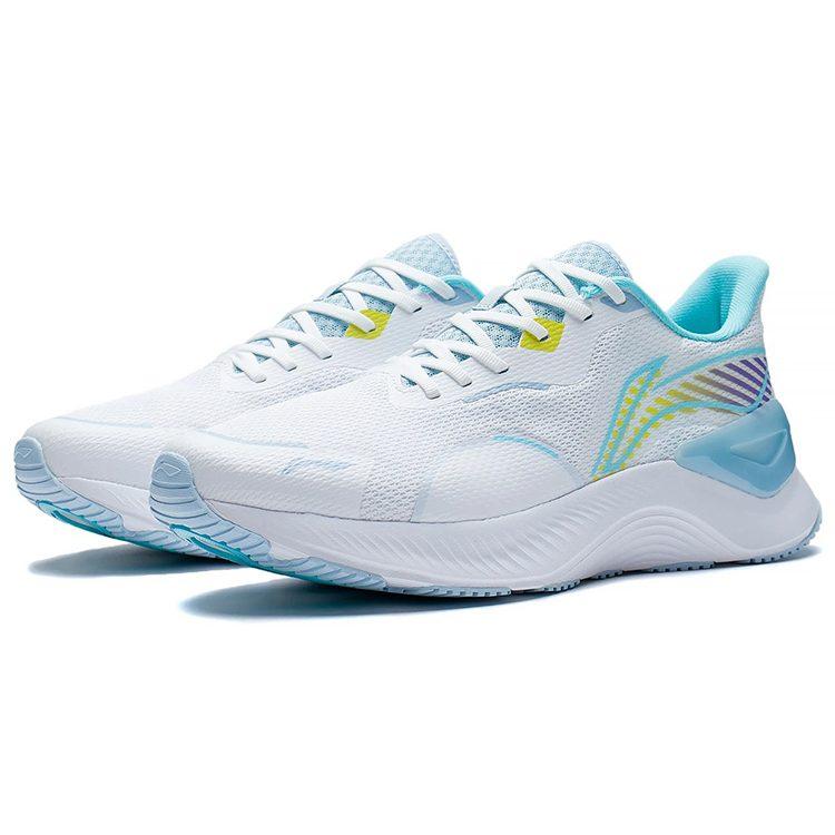 Li Ning YueYing 1.0 Running Shoes Men's Low Top White/Blue ARHS027-4