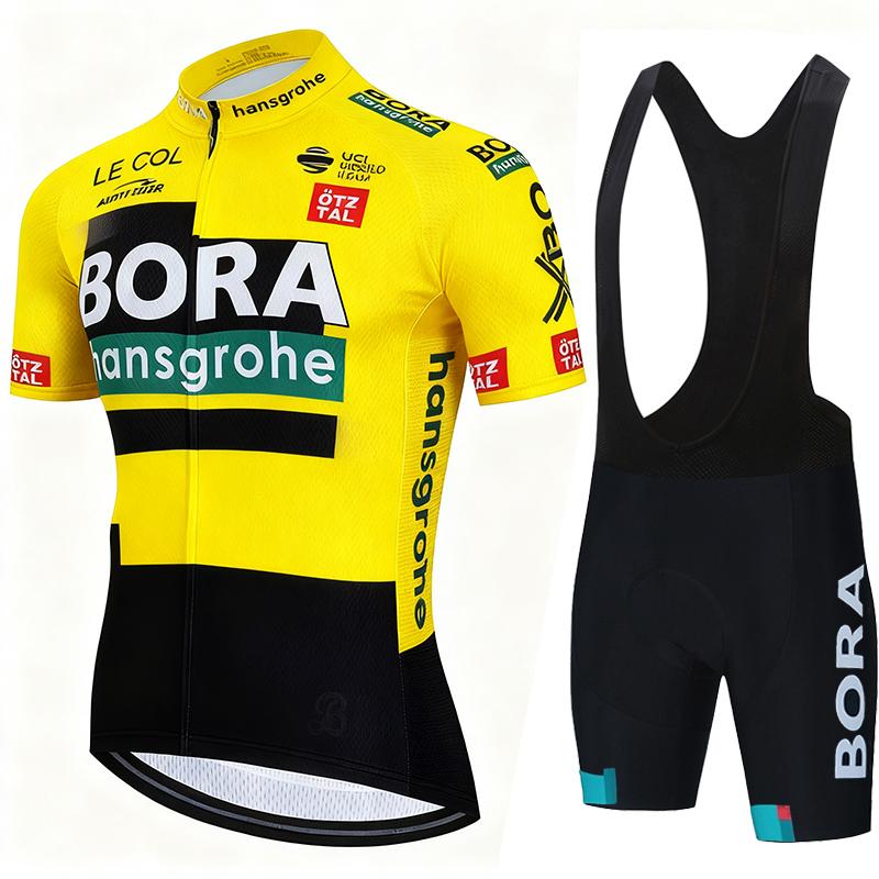 Cycling Jerseys UCI BORA Costume for Men's Bike Bicycle Blouse Set Mtb Clothing Mens Jersey Mountain Mallot Man Summer Clothes