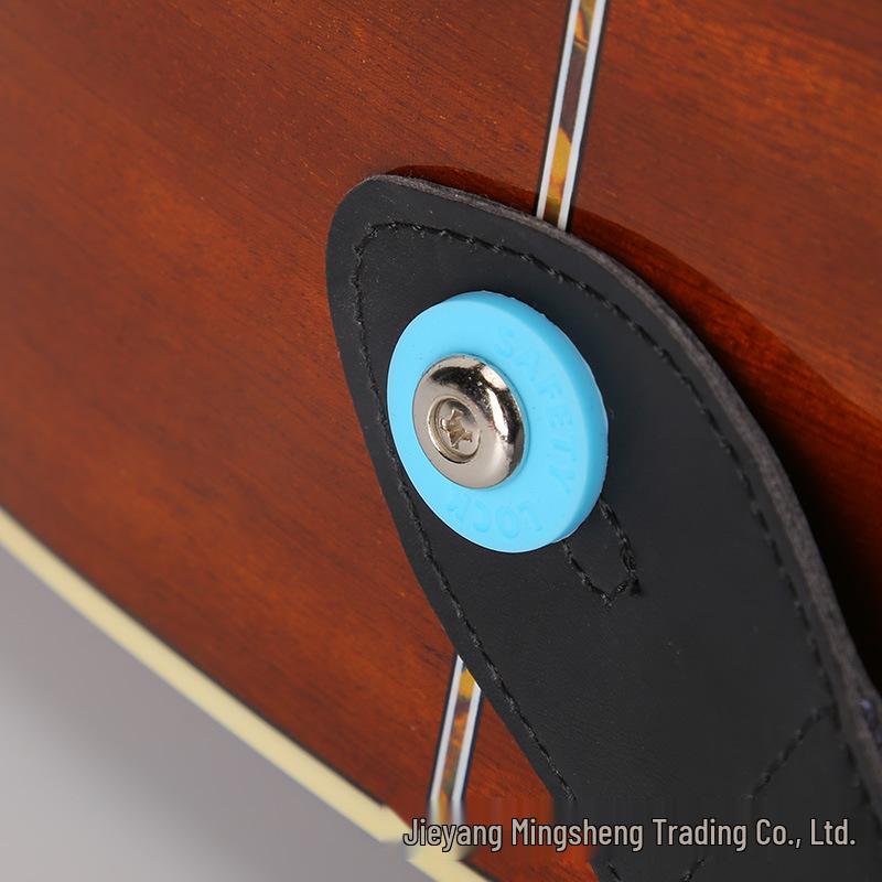 Protiskluzový knoflík zámku popruhu pro kytaru a ukulele