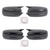 Car Rearview Mirror Decorative Frame Cover For Dodge Charger 2010 Up Car Exterior Accessories , ABS Plastic