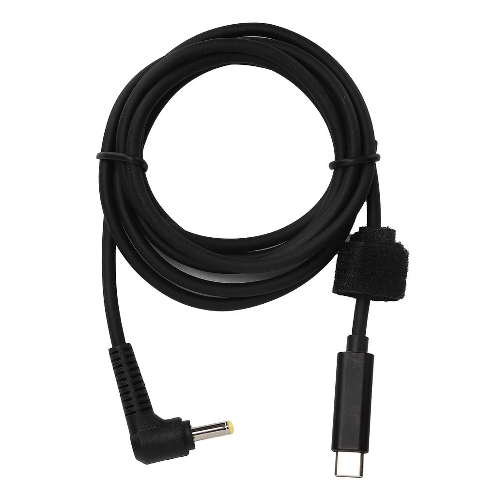 JORINDO PD to DC Cable TypeC Male to Elbow Adapter Line Laptop Charging Power Supply Wire 3A