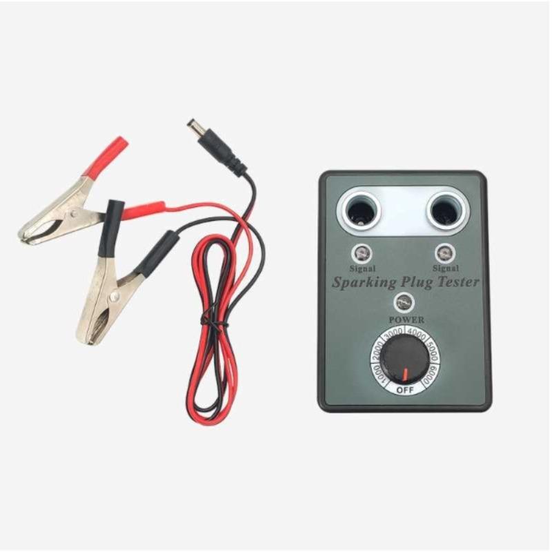 Tester per Candele con Doppio Foro Regolabile Tester di Accensione Tester di Circuito