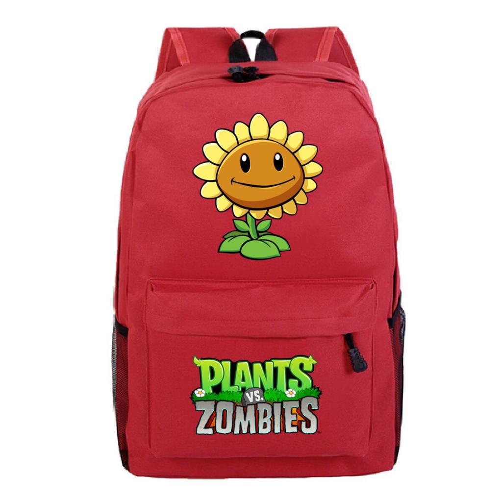 Game Merchandise Plants Vs. Zombies School Bag Casual Simple Backpack