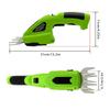 Dual-Use Rechargeable Electric Hedge & Grass Trimmer with Lithium Battery