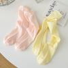 Hollow Out Summer Socks Breathable Roll Edge Socks Comfortable Loose Socks  Women