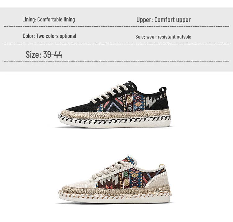 2025 Men's Summer Breathable Slip-On Canvas Sneakers