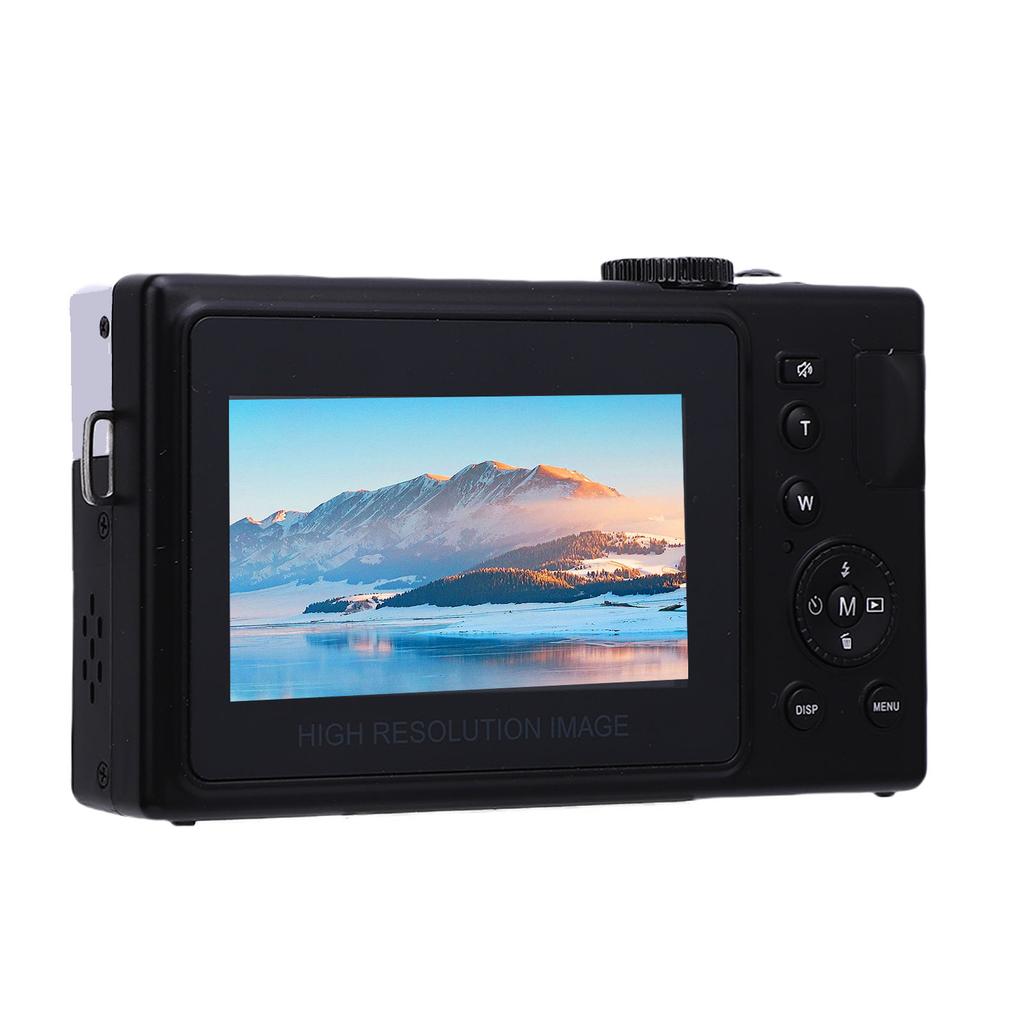 4K Digital Camera for Photography Auto  6 P HD Camera with 10 Filters Front Flash 3 Inch Screen