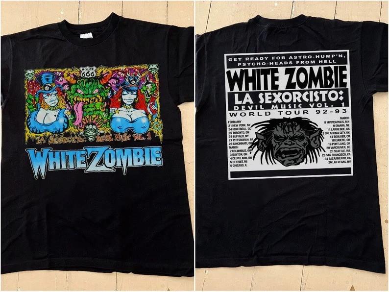 Футболка White Zombie Винтажная футболка White Zombie La Sexorcisto Devil Music Vol XL