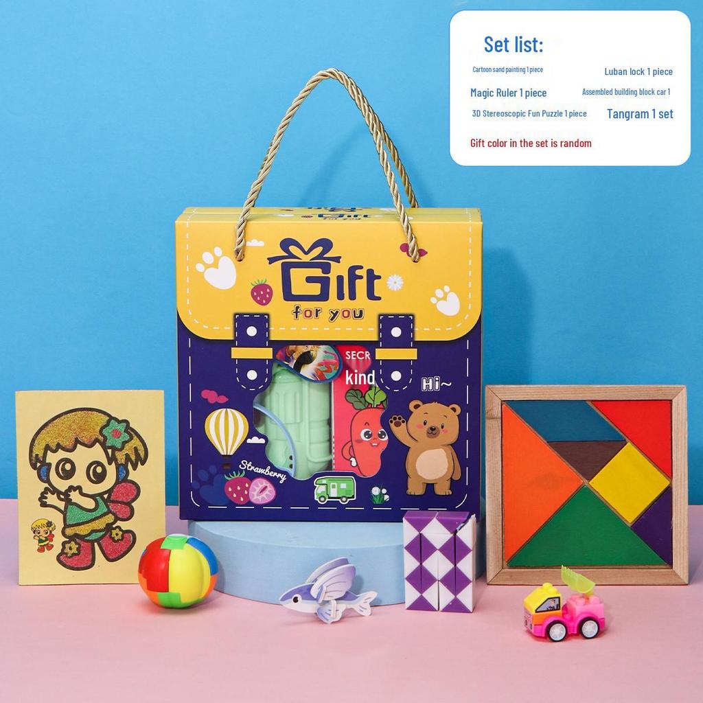 Back-to-School Gift Box: Ideal for Boys & Girls, Birthday Favors, Sharing Gifts, Rewards, Kindergarten & Primary School Students