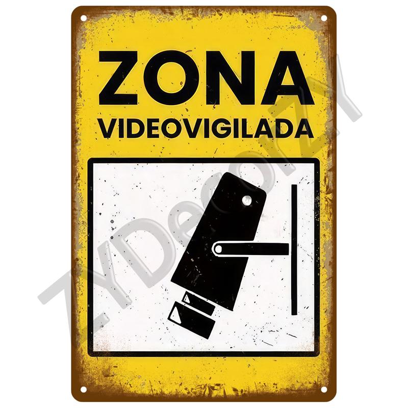 Metal Sign For Bar Pub Garage Cafe Club Man Cave Home Wall Decor Mural Plate Art Caution Tin Sign Warning Vintage Metal Plaque