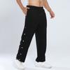 Crazy Muscle Spring and Autumn New Men's Trousers American Retro Vertical Stripes Loose-breasted Casual Pants Versatile