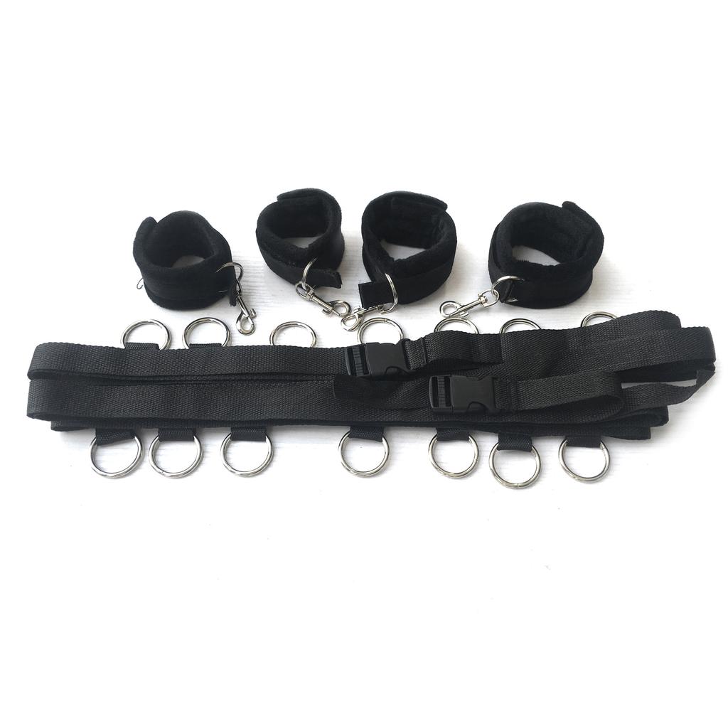 BDSM Sex Toys Erotic Sex Games Slave Restraint Bondage Gear 10PCS/Set Whip Hand Cuffs Adult SM Products for Woman Couples Bed