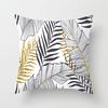 Modern Simple Geometric Abstract Peach Leather Velvet Pillow Case Home Sofa Car Pillow Cushion Cover