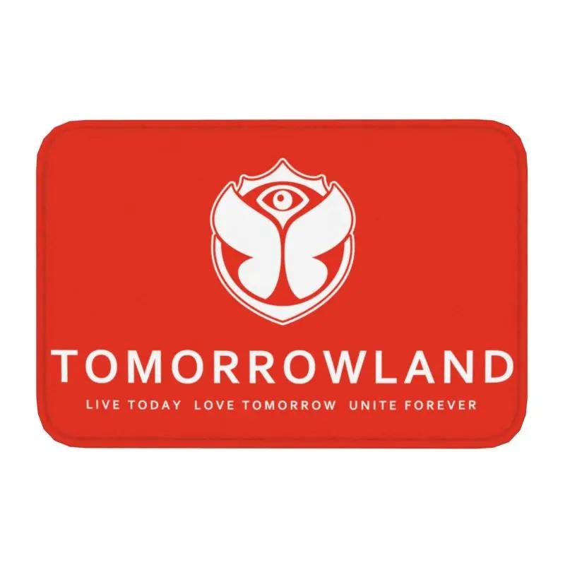 Custom Tomorrowland Doormat Anti-Slip Entrance Kitchen Bath Door Floor Mats Belgian Electronic Dance Music Festival Carpet Rug