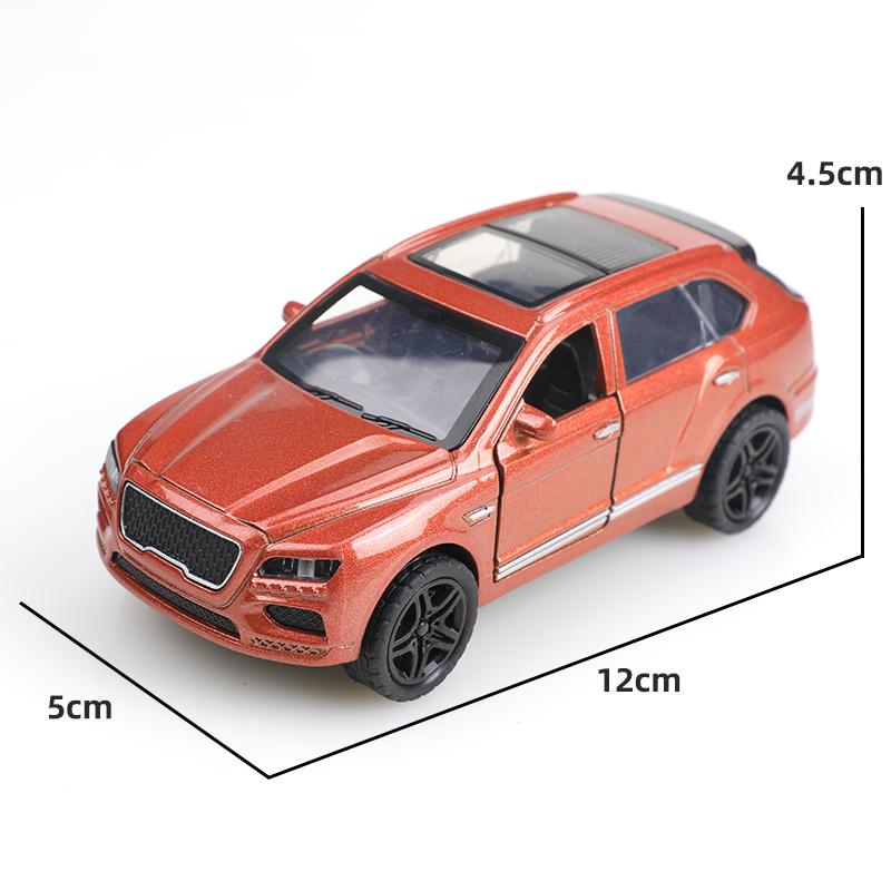 (Bagged) 1:36 Alloy Car Model Simulates A Car Pulling Back Car Decorations To Collect Toys for Boys