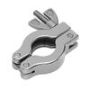 4 Pezzi Morsetto a Vuoto KF16 con Anello di Centratura e O-ring in FKM Acciaio Inossidabile 304 Morsetto a Cerniera con Dado Alato