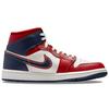 Air Jordan 1 Mid SE USA 2022 Women Sneakers Red Gym-Red Sail DQ7648-600