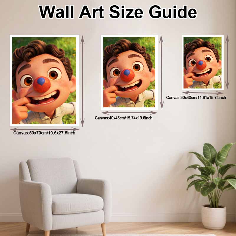 Disney DIY Diamond Painting 5d Full Diamond Cross Stitch Luca Movie Diamond Living Room Bedroom Decorative Painting