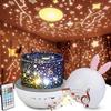 Star projector for children, rotating LED bedroom night light