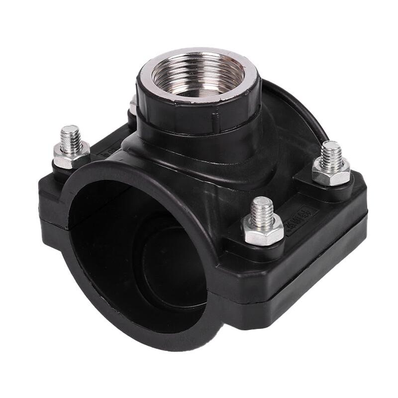Water Pipe Female Thread Tee Repair Clamp