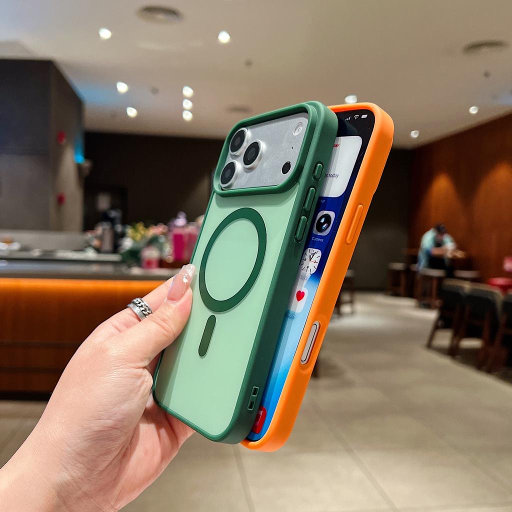 Premium Matte Magnetic Phone Case for Apple IPhone 11 12 13 14 15 16 17 Pro Max Plus Air Slim Fit Skin Touch Protective Cover