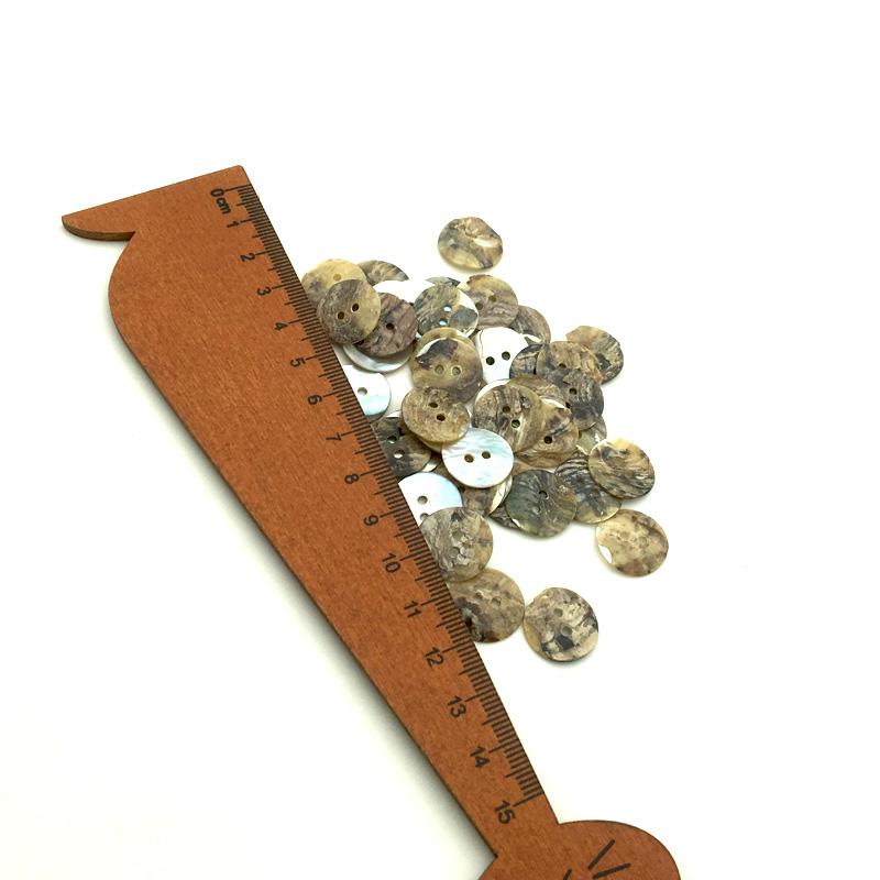 

100 шт. 11/15/18/20 мм натуральные швейные пуговицы из ракушек цвет японский перламутровый швабра круглая ракушка пуговица с 2 отверстиями швейные аксессуары