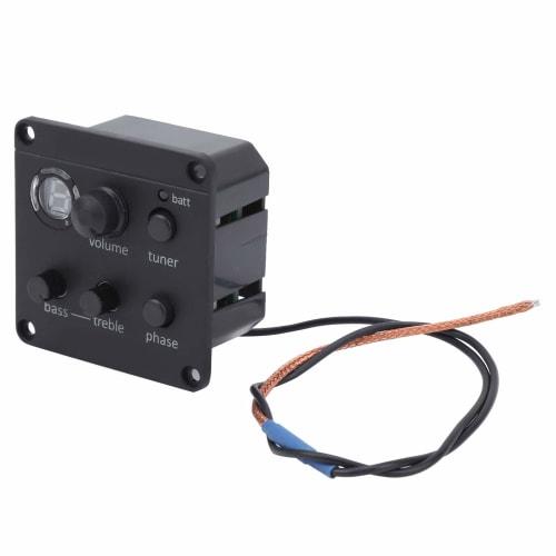 Acoustic Guitar Pickup, ISYS EQ Preamp Equalizer Onboard Next-Hole Cartridge Soundhole Musical Instrument Accessories