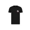 FW21 Planetenmuster Logo Rundhals Kurzarm T-Shirt Herren Oberteile Schwarz 6K1T8P-1JQ4Z-0008