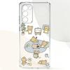 R-Relax K-kuma R-Rilakkuma Phone Case For Samsung Galaxy A,71,70,52,51,40,31,50,50S,30S,21S,12,10,Note20ultra Transparent Cover