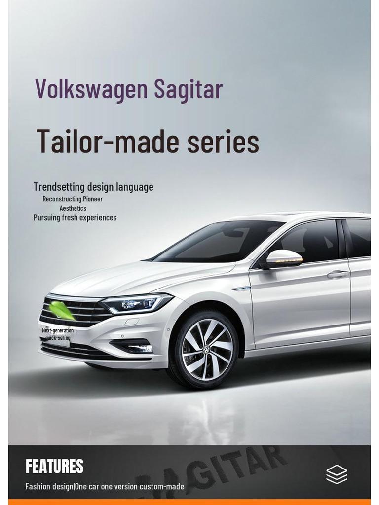 VW Sagitar Beyond Edition Seat Cover—Comfortable, Intelligent Connection, Aviation-Grade Cushion.