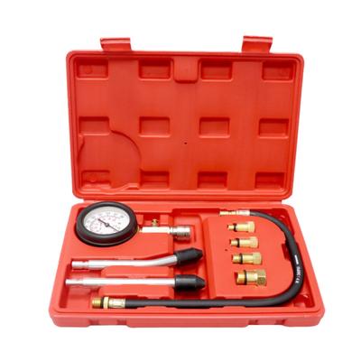 NASSIA Gasoline Engine Compression Gauge Compression Tester Kit 300 PSI Engine Compression Pressure Gauge Pressure Measuring Instrument