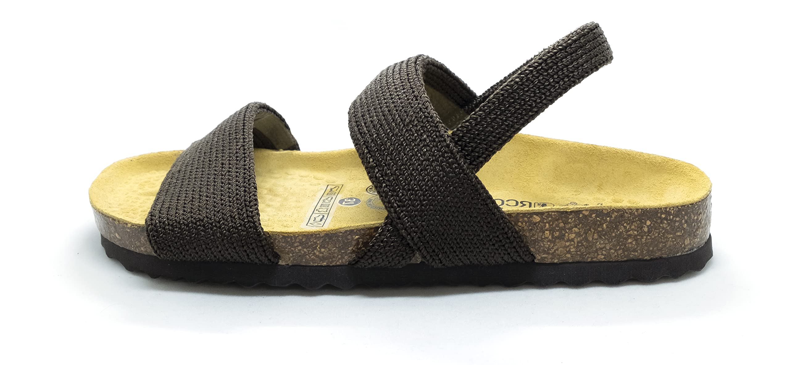 

Arcopedico Morris Size 3E Women s Slippers, Brown, 25.0 cm,