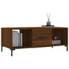 VidaXL Coffee Table Brown Oak 102x50x40 Cm Engineered Wood 829307