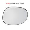 Right Outside Mirror Glass Rrview Mirror Glass Replacement for   C2 C3I C3 Pluriel      8151  8151GF