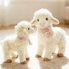 Ramadan Eid Sheep Plush Toy Soft Non-toxic Material Bell Lamb Stuffed Animal 1Pcs for Kids Birthday Gifts