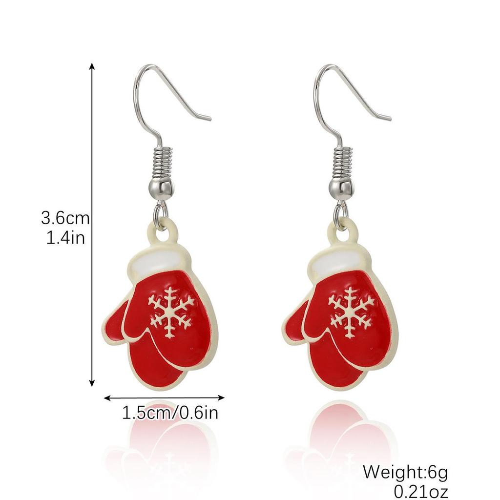 Bestseller Christmas Jewelry: Snowflake, Bell & Tree Stud Earrings Set