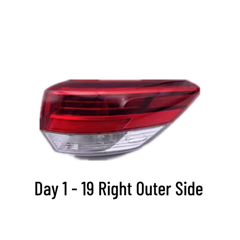 Highlander 2009-2021 Tail Light Assembly for Brake, Turn, and Reverse Lights