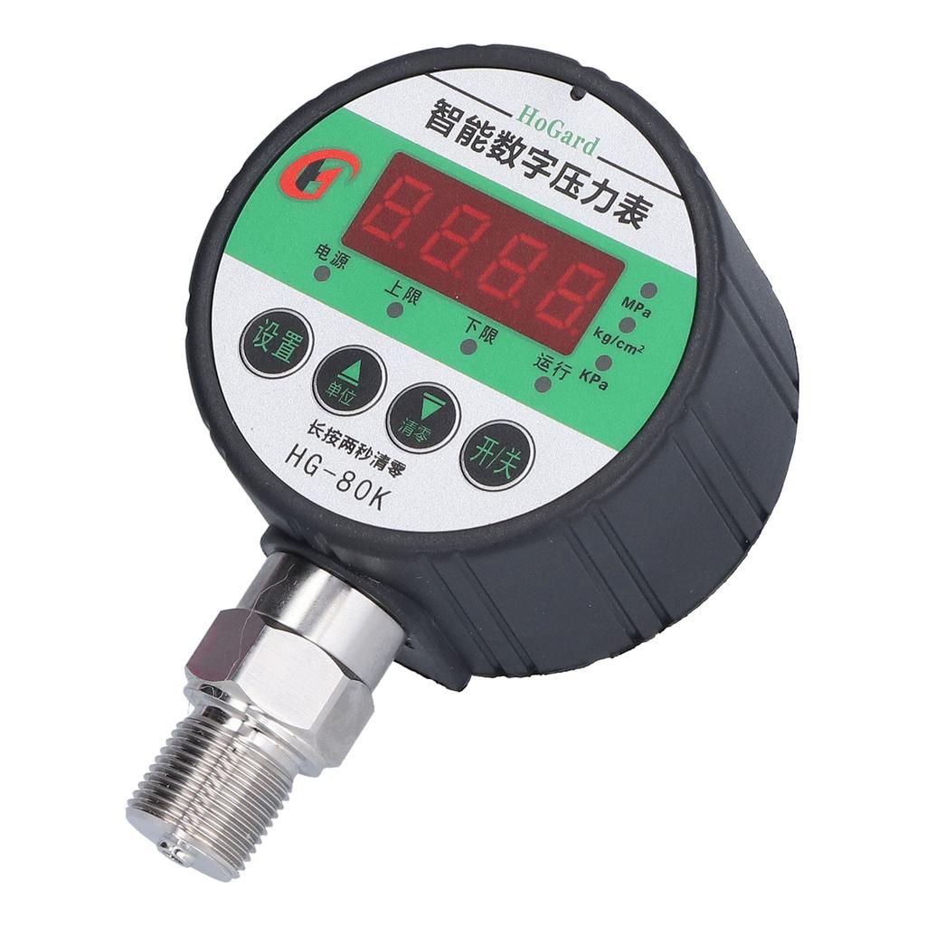 Digital Hydraulic Pressure Gauge 1.0 Accuracy Pressures Manometer with LCD Display