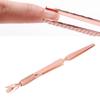 Stainless Steel X-shaped False Nail Shaping Tweezers  Professional Use